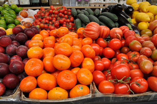 Verduras en un mercado portugués
