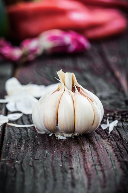 Verduras orgánicas frescas