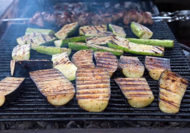 verduras a la parrilla