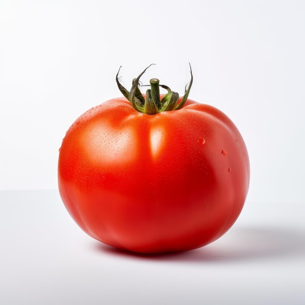 Verduras de tomate aislado en blanco