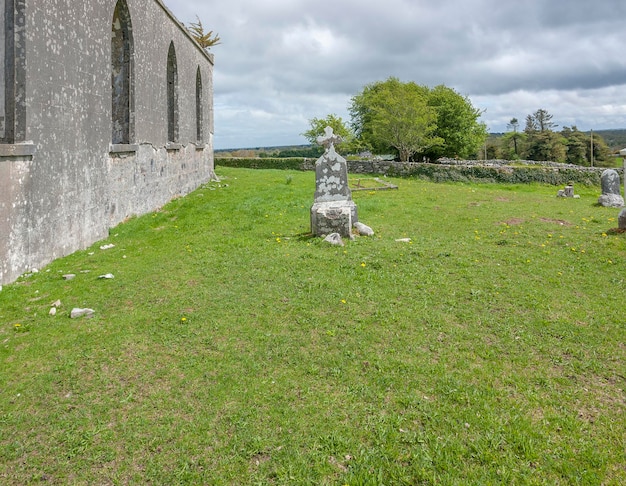 verfallene Kirche in Connemara