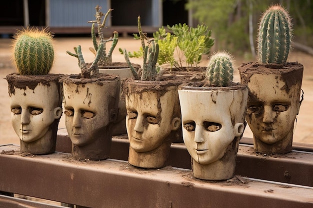 Foto verfestigte porträts foto von kaktus