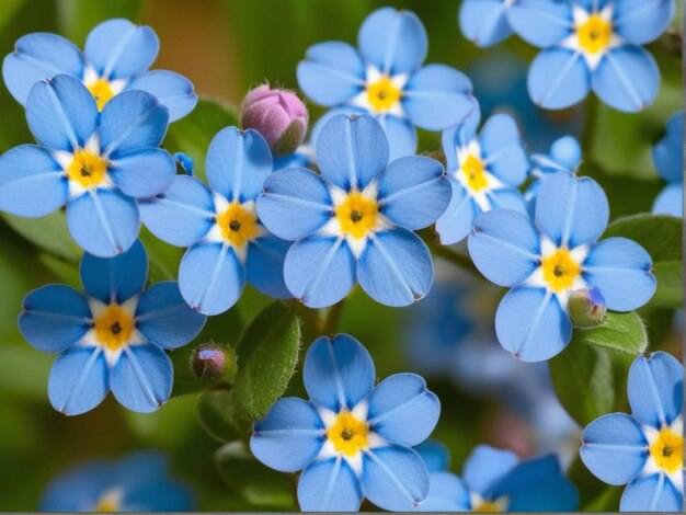 Foto vergiss nicht die blumen