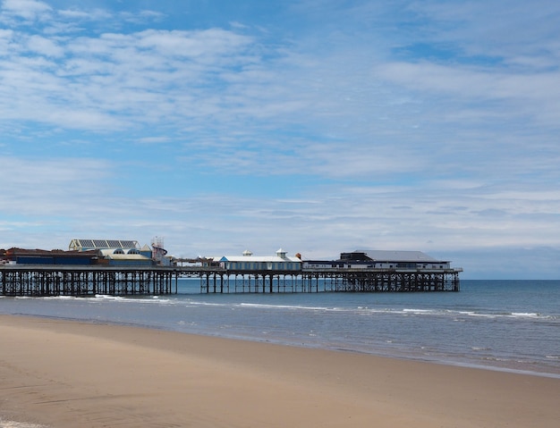 Vergnügungsstrand in Blackpool