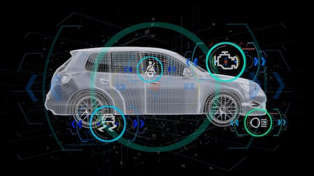 Verificação de carro inteligente