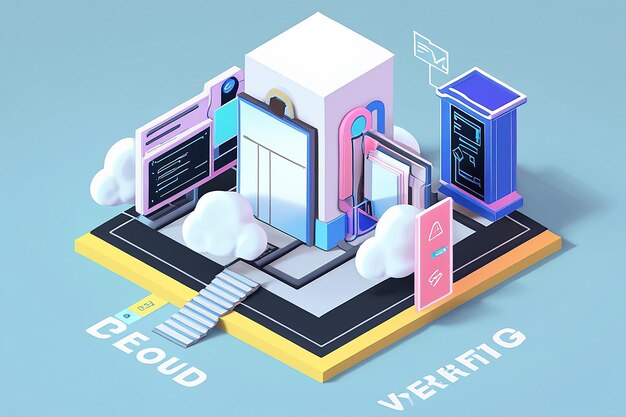 Verificación de la nube de renderización en 3D Verificación gráfica en 3D