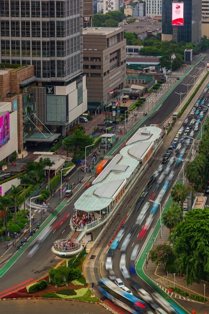 Foto verkehr in jakarta