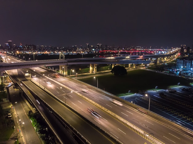 Verkehrsluftbild in Taiwan