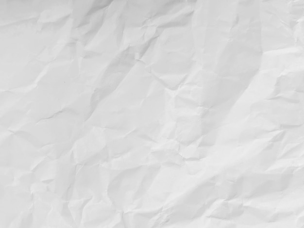 Verkrümmter weißer Papierhintergrund