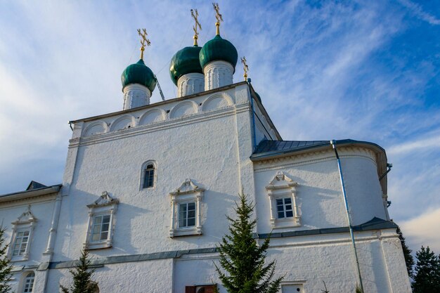 Verkündigungskathedrale des Nikitsky-Klosters in PereslavlZalessky Russland Goldener Ring Russlands