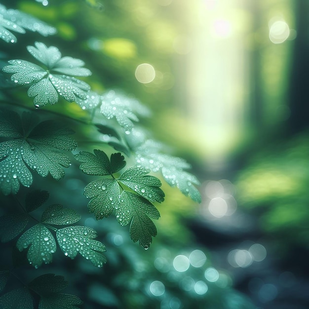 Verlässt einen Hintergrund mit Tropfen