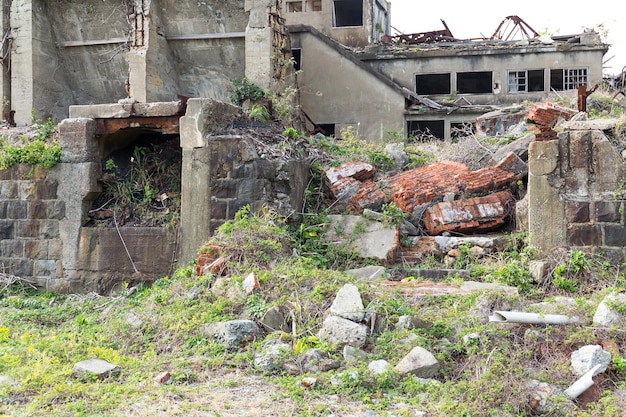 Verlassene Insel Gunkanjima in Nagasaki