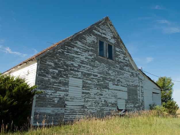 Verlassenes Bauernhaus in Arriba, Colorado.