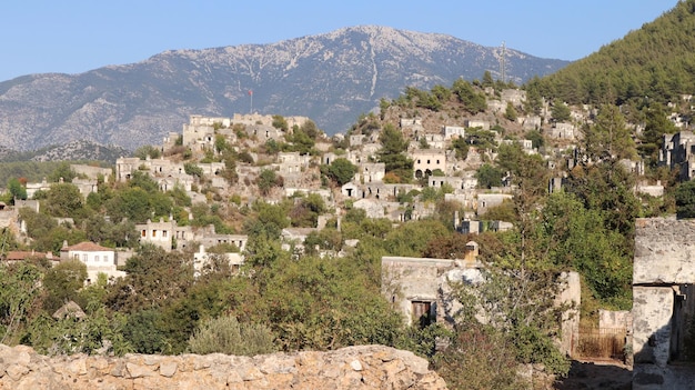 Verlassenes Dorf in der Türkei Fethiye Kayakoy