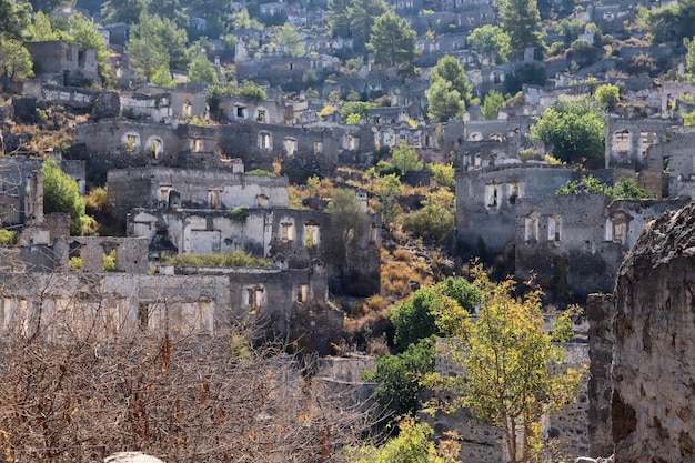 Verlassenes Dorf in der Türkei Fethiye Kayakoy