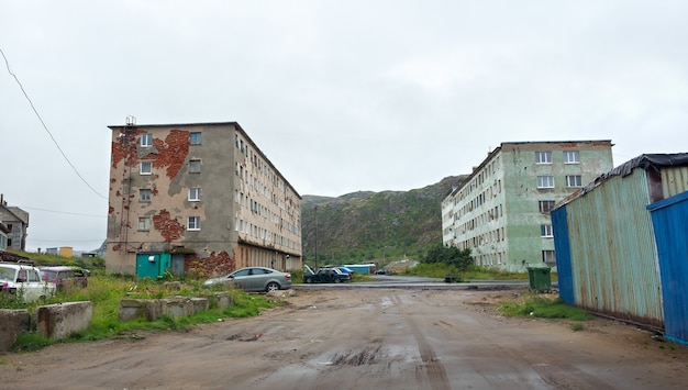 Verlassenes Haus im Norden Russlands