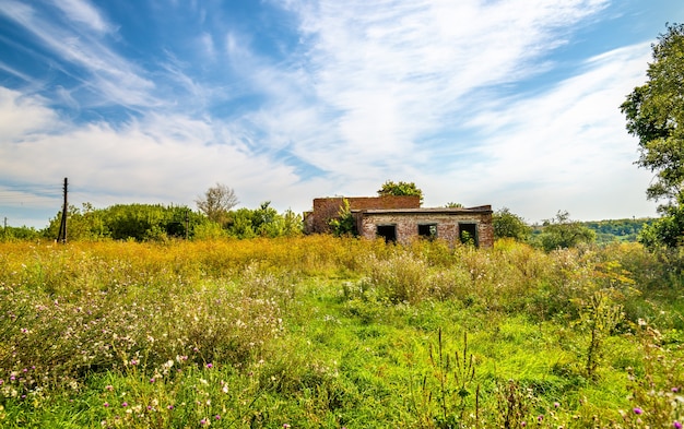 Verlassenes ländliches Kulturhaus in der Region Kursk in Russland