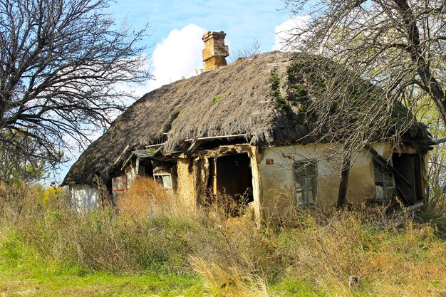 Verlassenes Landhaus in der Ukraine