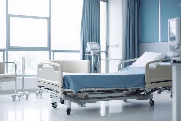verlos kamer habitación hospital cama de hospital fotografía publicitaria profesional