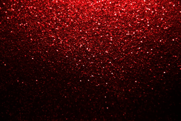 Vermelho e prata luzes cintilantes fundo festivo