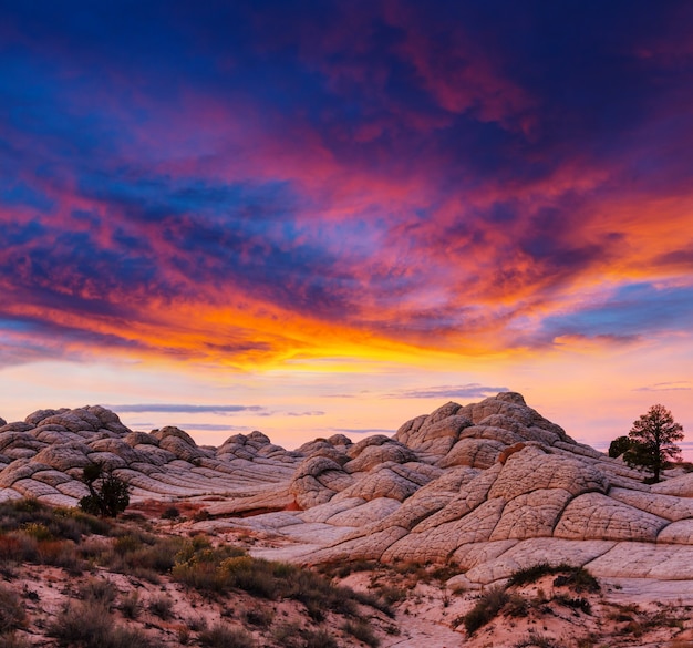 Vermilion Cliffs National Monument paisajes al amanecer.