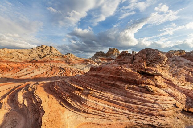 Vermilion Cliffs National Monument paisajes al amanecer.