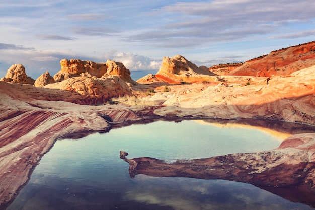 Vermilion Cliffs National Monument paisajes al amanecer.