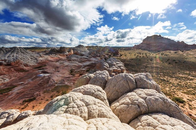 Vermilion Cliffs National Monument paisajes al amanecer.