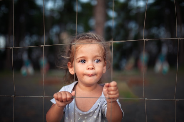 Vermisste Kinder. Kleines Mädchen