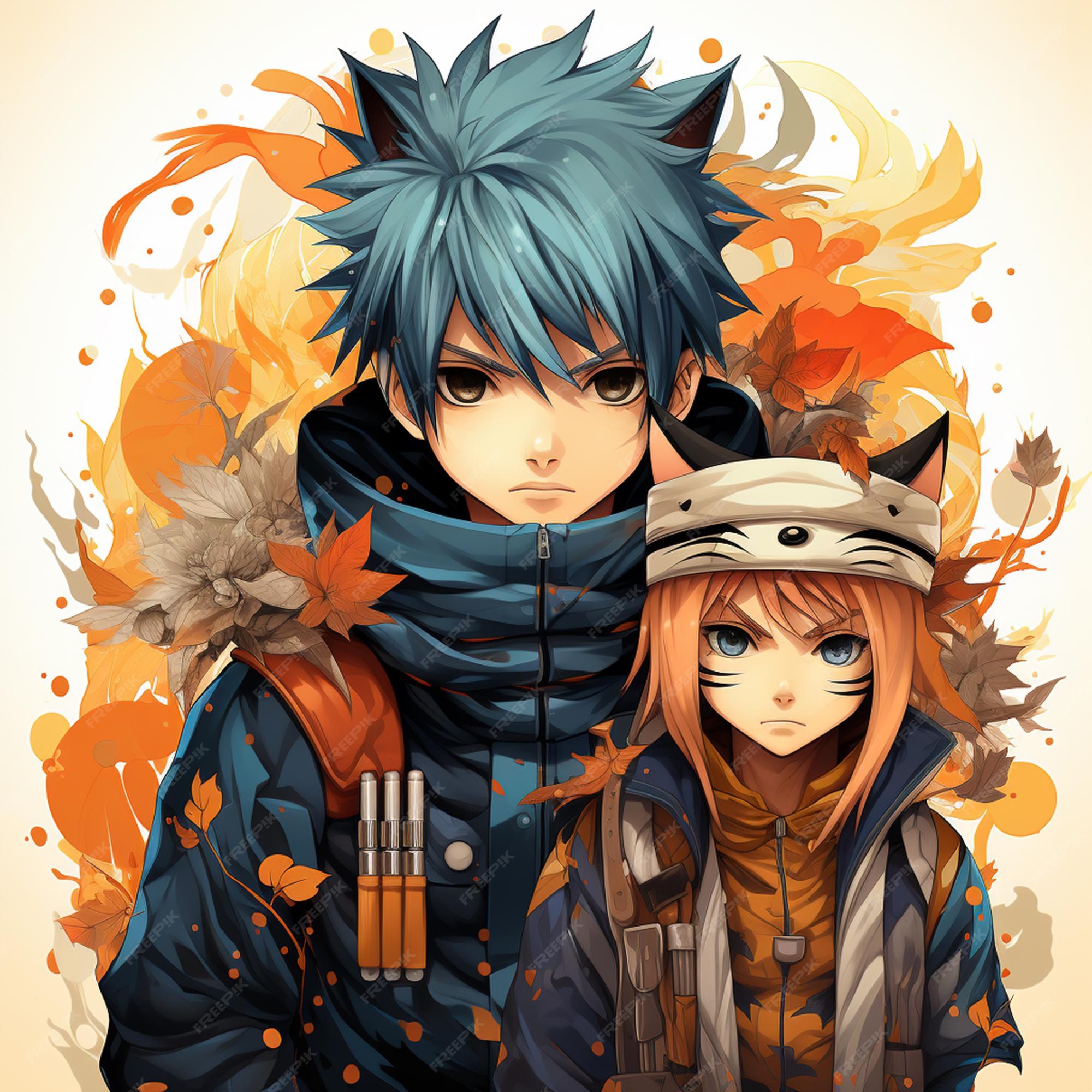 Re pintura Fan Art Naruto/Sasuke