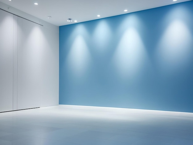 Versátil Serenity Universal Fundo azul minimalista para apresentações