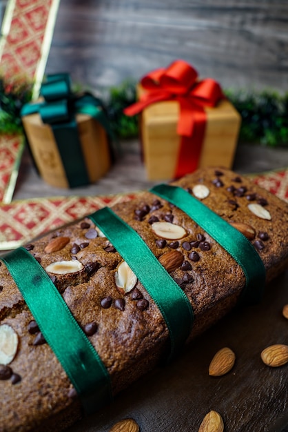 Foto verschiedene desserts und kuchen aus der nördlichen region perus sehr häufig zu weihnachten