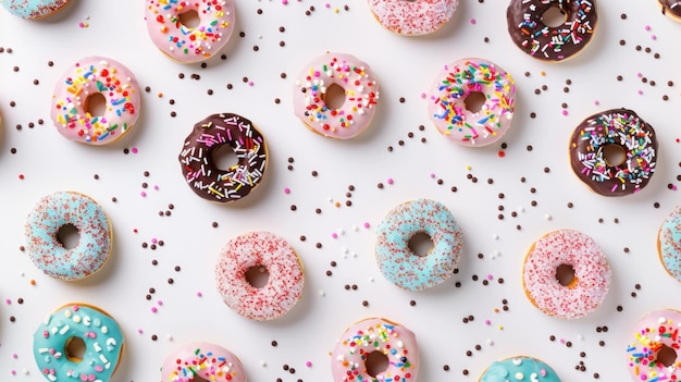 verschiedene Donuts
