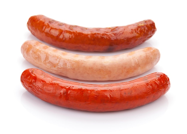 Verschiedene Grillwürste