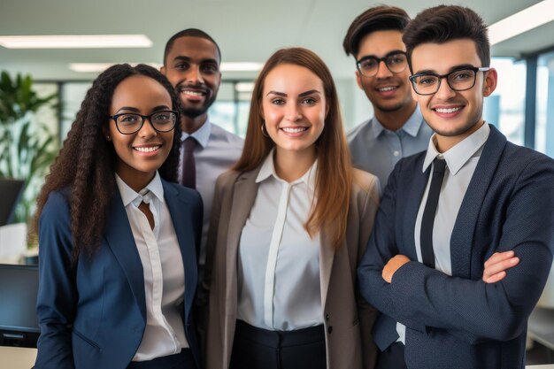 Verschiedene Gruppen von Menschen stehen zusammen