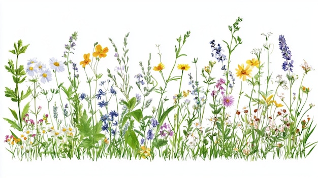 Verschiedene Pflanzen und Blumen mit unterschiedlichem farbigen Hintergrund und anderen Dingen