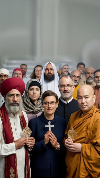 Foto verschiedene religiöse dreharbeiten