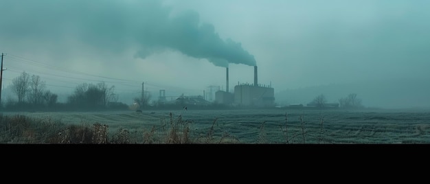 Verschleierte Ansichten Die verblassende Schönheit der Industrielandschaften bei Tagesanbruch