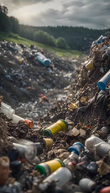 Verschmutzung durch Plastikmüll