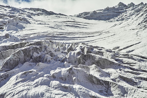 Verschneite Berge