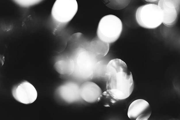 Verschwommene Lichter abstrakter Hintergrund Weihnachtsfeiertag defokussiertes Bokeh