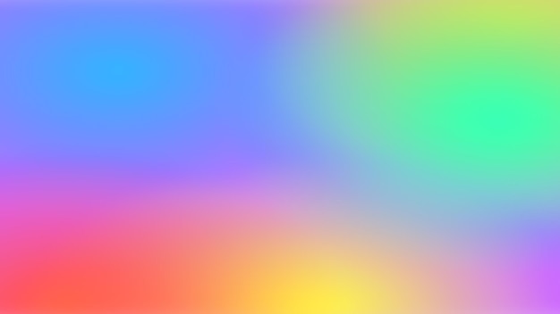 Verschwommener farbiger abstrakter Hintergrund Glatte Übergänge von iriserenden Farben Farbiger Gradient Regenbogen-Hintergrund