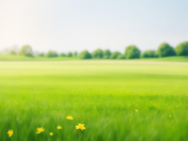 Foto verschwommenes naturfeld für den hintergrund