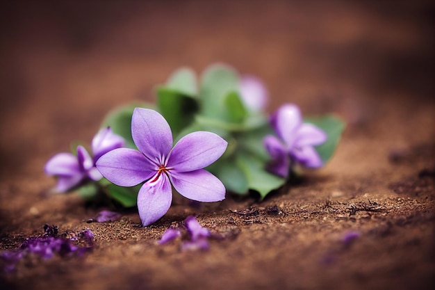 Vertikale Aufnahme von blühenden Blumen in der Natur