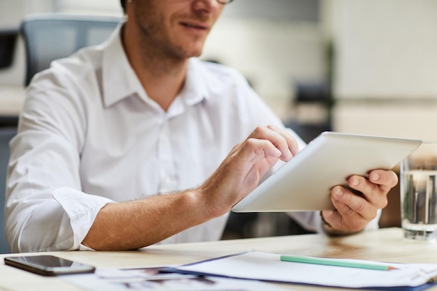 Verwenden der Tablet-App im Büro