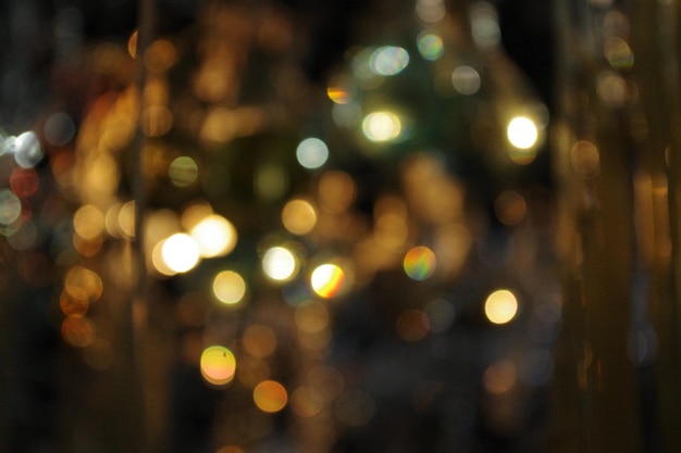 Verwirrte Lichter in der Nacht