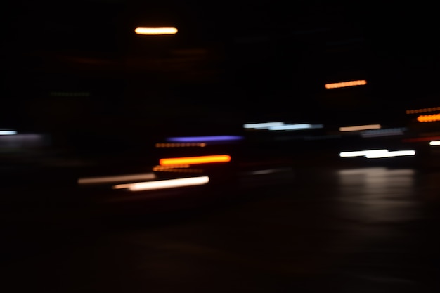 Foto verwischen hintergrund lichtlinie verkehr