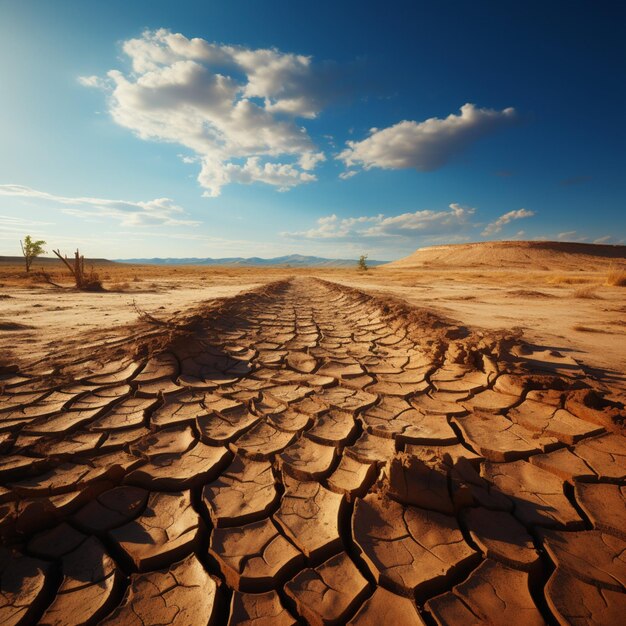 Verwüstung enthüllt Risse in der Wüste enthüllen die beunruhigenden Auswirkungen des Klimawandels für die soziale M