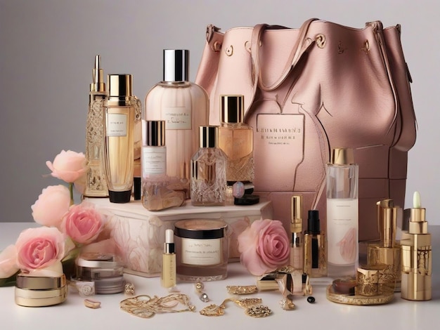 Verzehren Sie sich der einzigartigen und kreativen Welt der Frauen 39s Schönheitsressourcen von den luxuriösen Düften von Parfums bis zu den komplizierten Designs von Schmuck, alles in atemberaubenden Details dargestellt