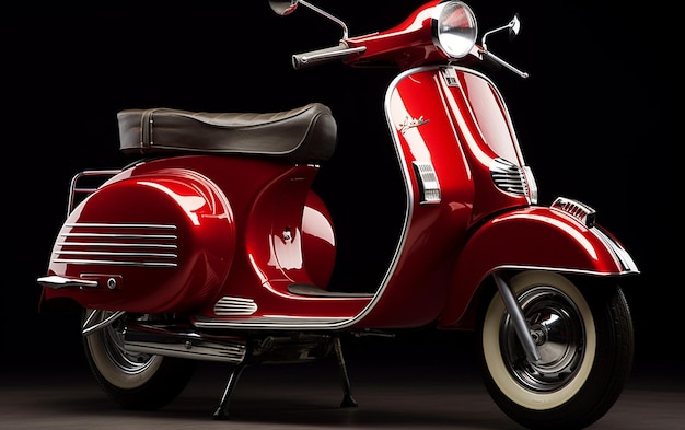 Vespa vintage con estilo